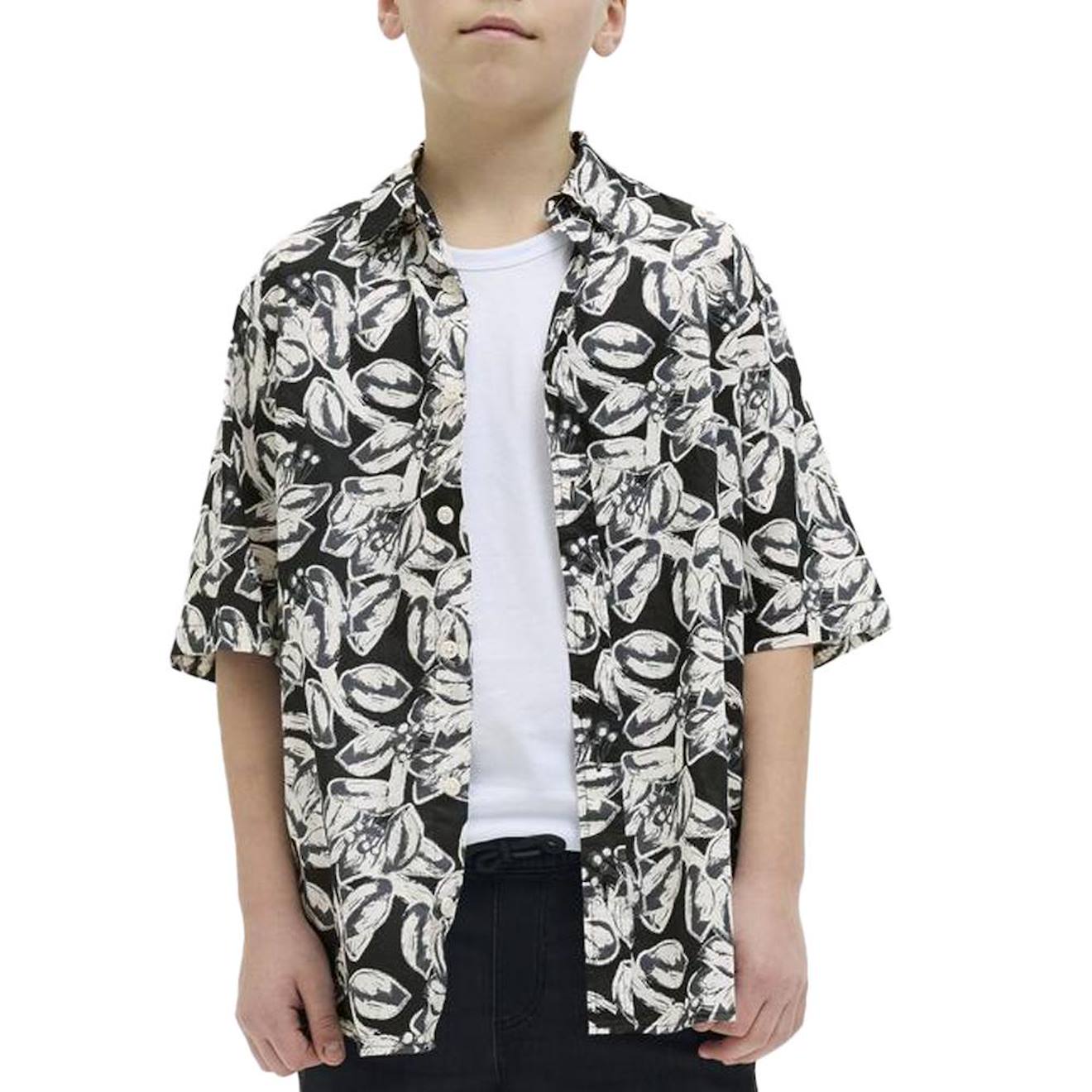 Chemise Manches Courtes Joshua Noir Chemise Manches Courtes Joshua Noir