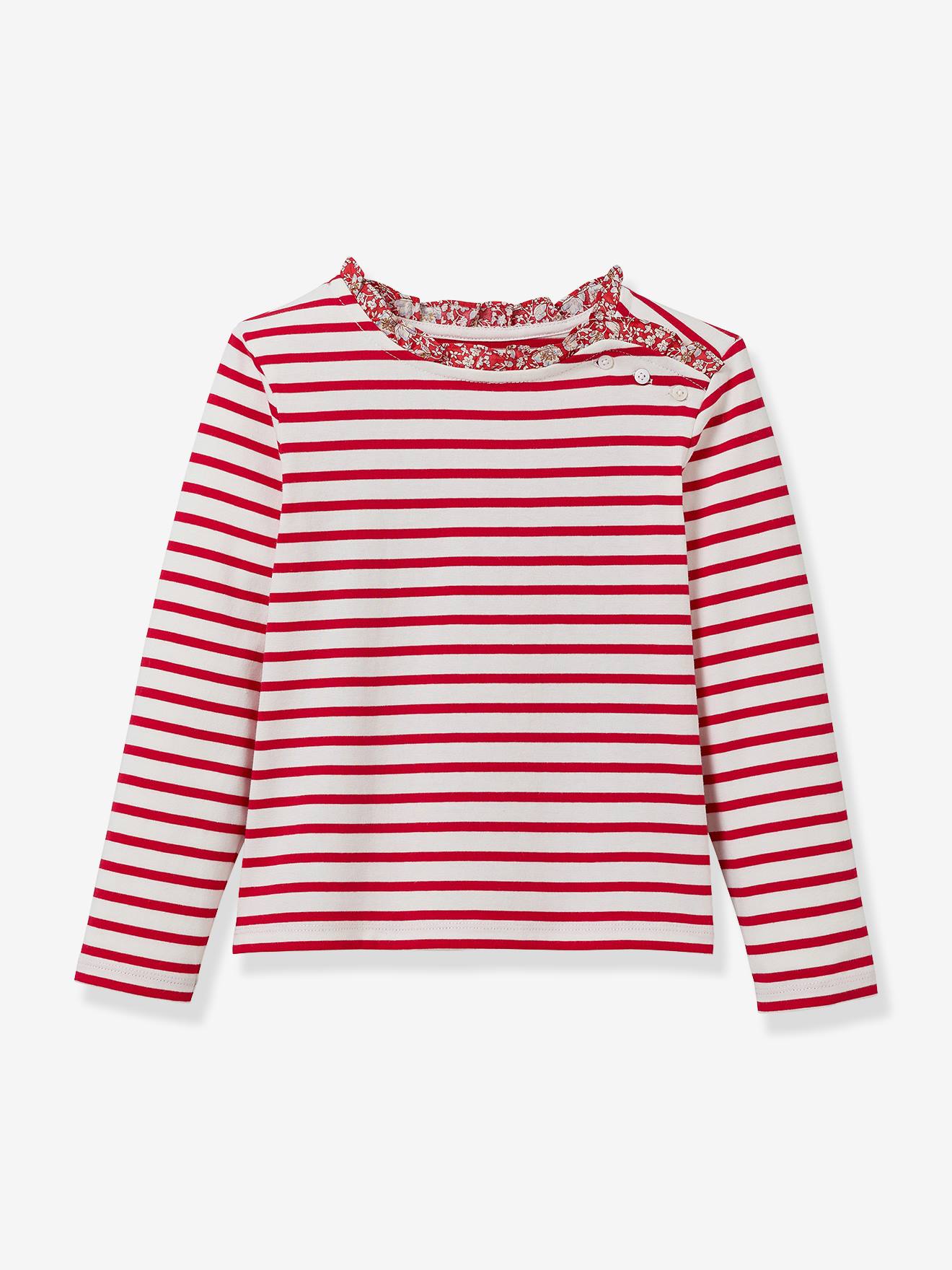 T-shirt manches longues ray rouge 24 €