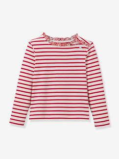 T-shirt manches longues rayé  - vertbaudet enfant