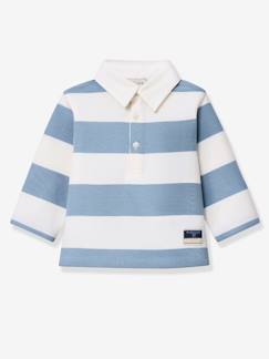 Polo rayé manches longues  - vertbaudet enfant