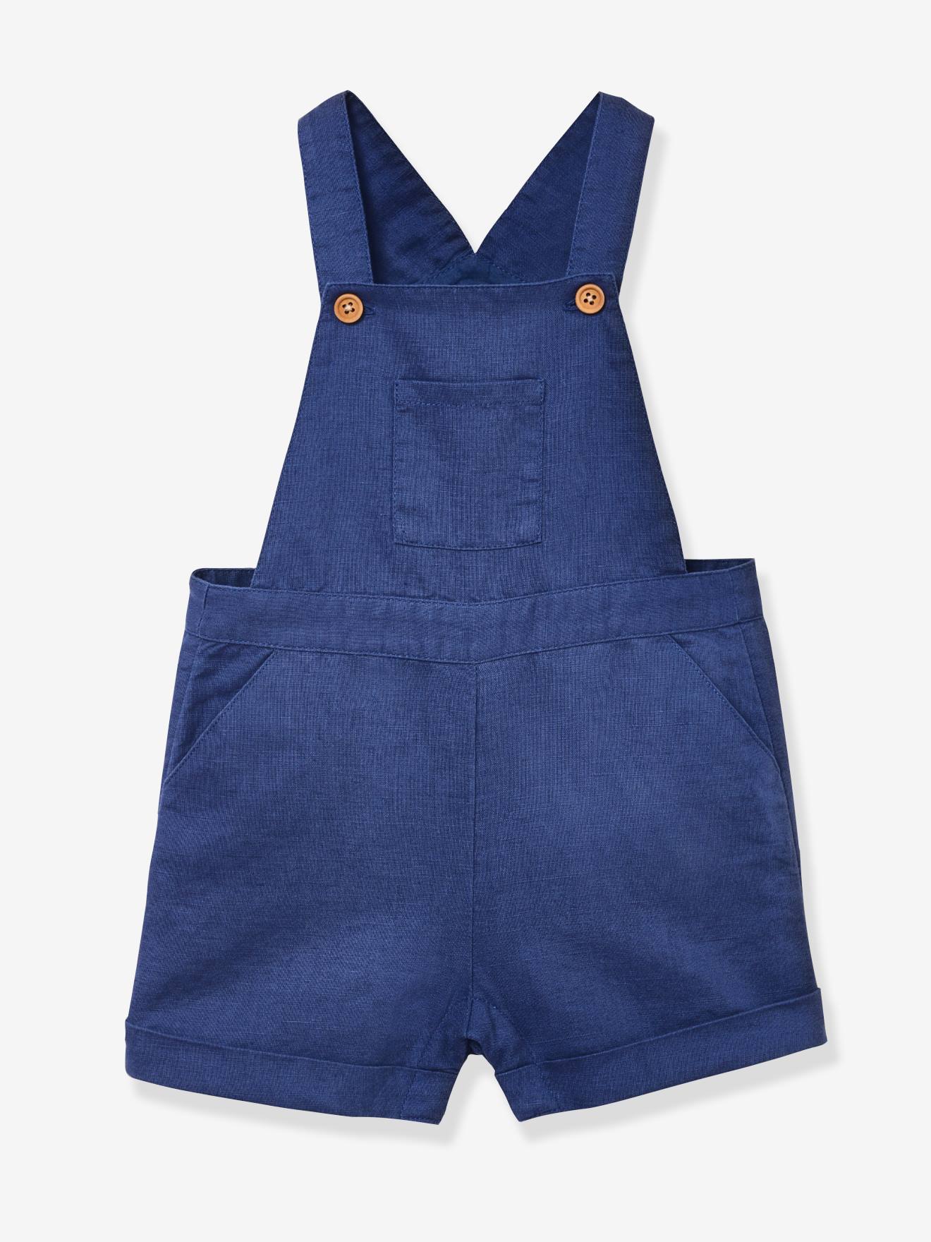 Salopette bébé bleu jean
