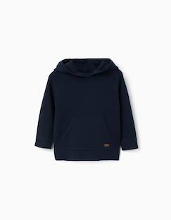 Pull en maille avec capuche b&s  - vertbaudet enfant