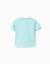 T-shirt en coton avec imprimé bluey et bingo Bleu clair 2 - vertbaudet enfant 