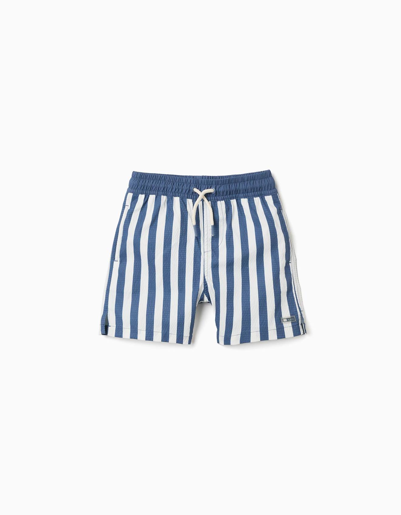 Short De Bain Rayures Avec Cordon De Serrage Youme Beige Clair 26 €
