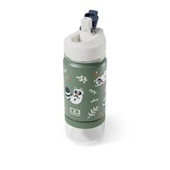Puériculture-Repas-Gourde isotherme 2 en 1 avec paille 300ml twisty