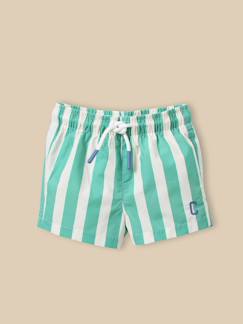 -Short de bain rayé bébé