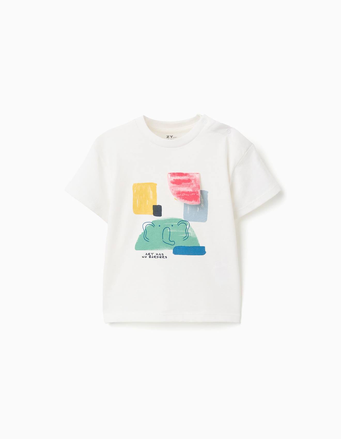 T-shirt En Coton Avec Imprim Lavant Dart Blanc 12 €