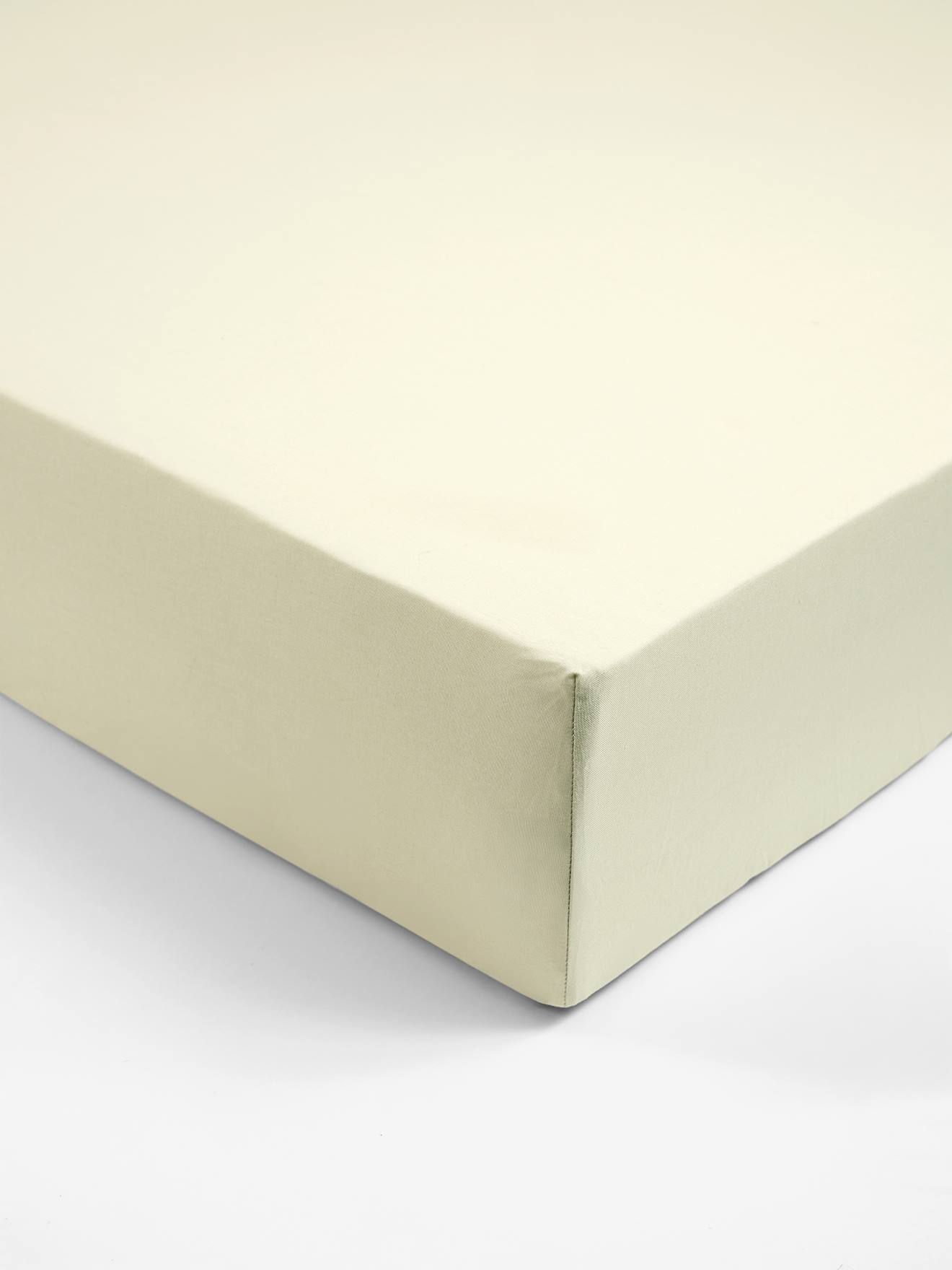 Drap-housse uni enfant vert sauge