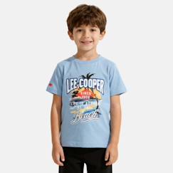 Garçon-T-shirt, polo, sous-pull-T-shirt manches courtes garçon avec motif plage
