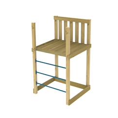 Plateforme avec échelle 120 cm skywood bois  - vertbaudet enfant