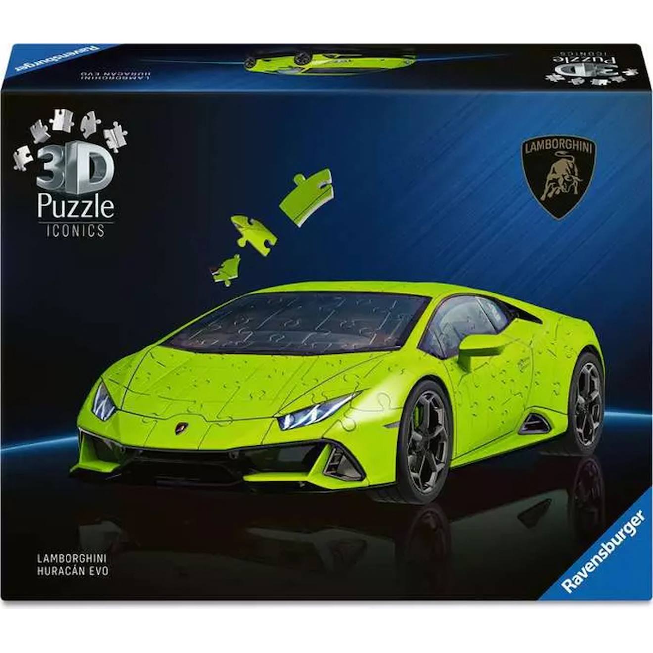 Puzzle 3d Lamborghini Huracan 158 Pièces - Dès 8 Ans Multicolore
