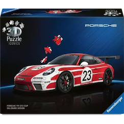 Jouet-Puzzle 3d Porsche 911 gt3, maquette de voiture sport à construire - dès 8 Ans