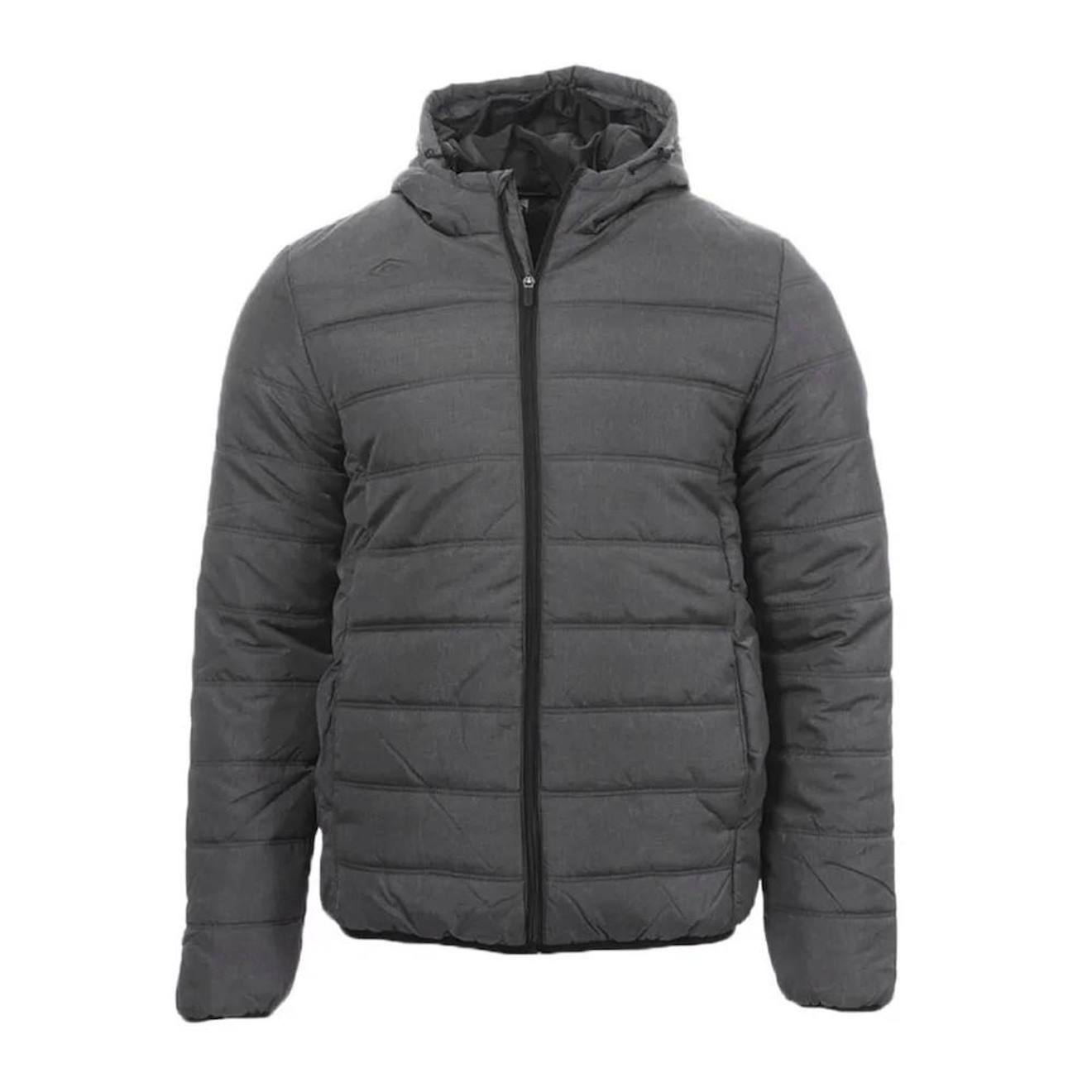 Doudoune junior marl gris