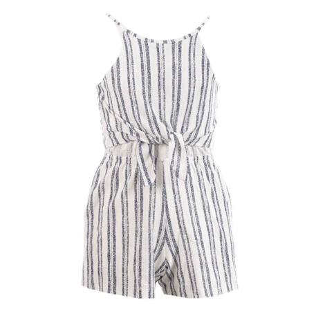 Fille-Combishort rayures fille cavana