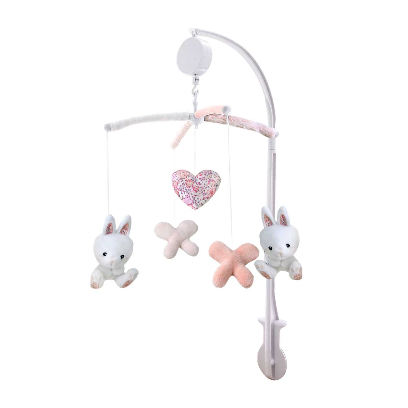 Mobile Musical Lapinou Pink