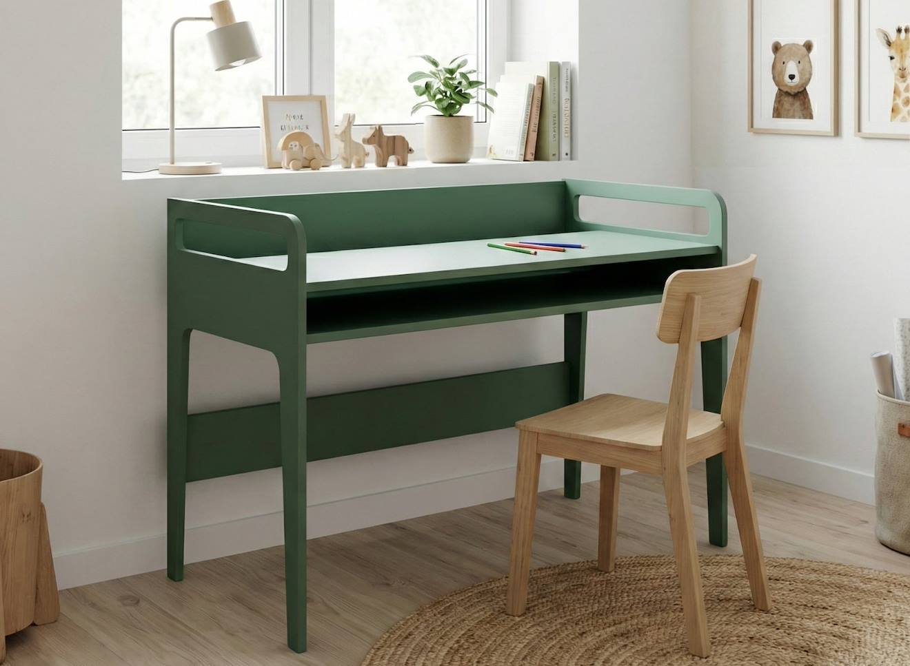 Bureau Enfant Féroé Kaki