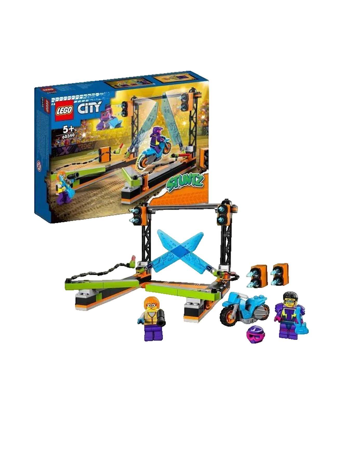 Ensemble Lego City Défi De Cascade : Les Lames – Jeu De Construction Créatif Pour Enfants Dès 5 Ans Multicolore