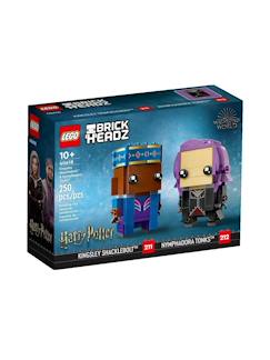 Jouet-Jeu de construction lego brickheadz harry potter – figurines kingsley shacklebolt et nymphadora tonks – 250 pièces – enfants 10+