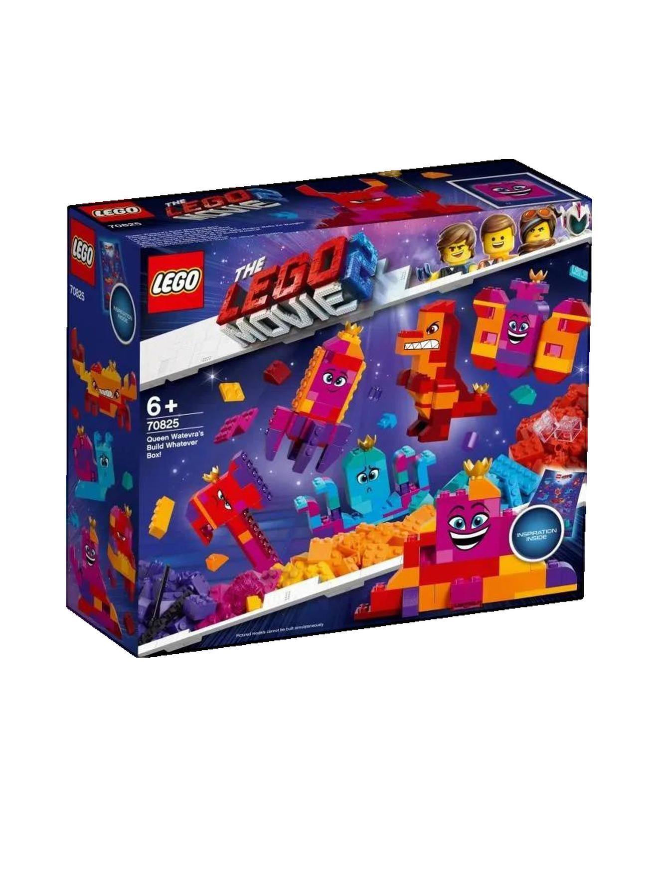 Jeu De Construction Lego La Boîte À Construire De La Reine Watevra 15 Formes 455 Pièces Créatif Enfant 6 Ans Et Plus Multicolore