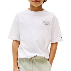 Garçon-T-shirt, polo, sous-pull-T-shirt garçon à manches courtes varsity