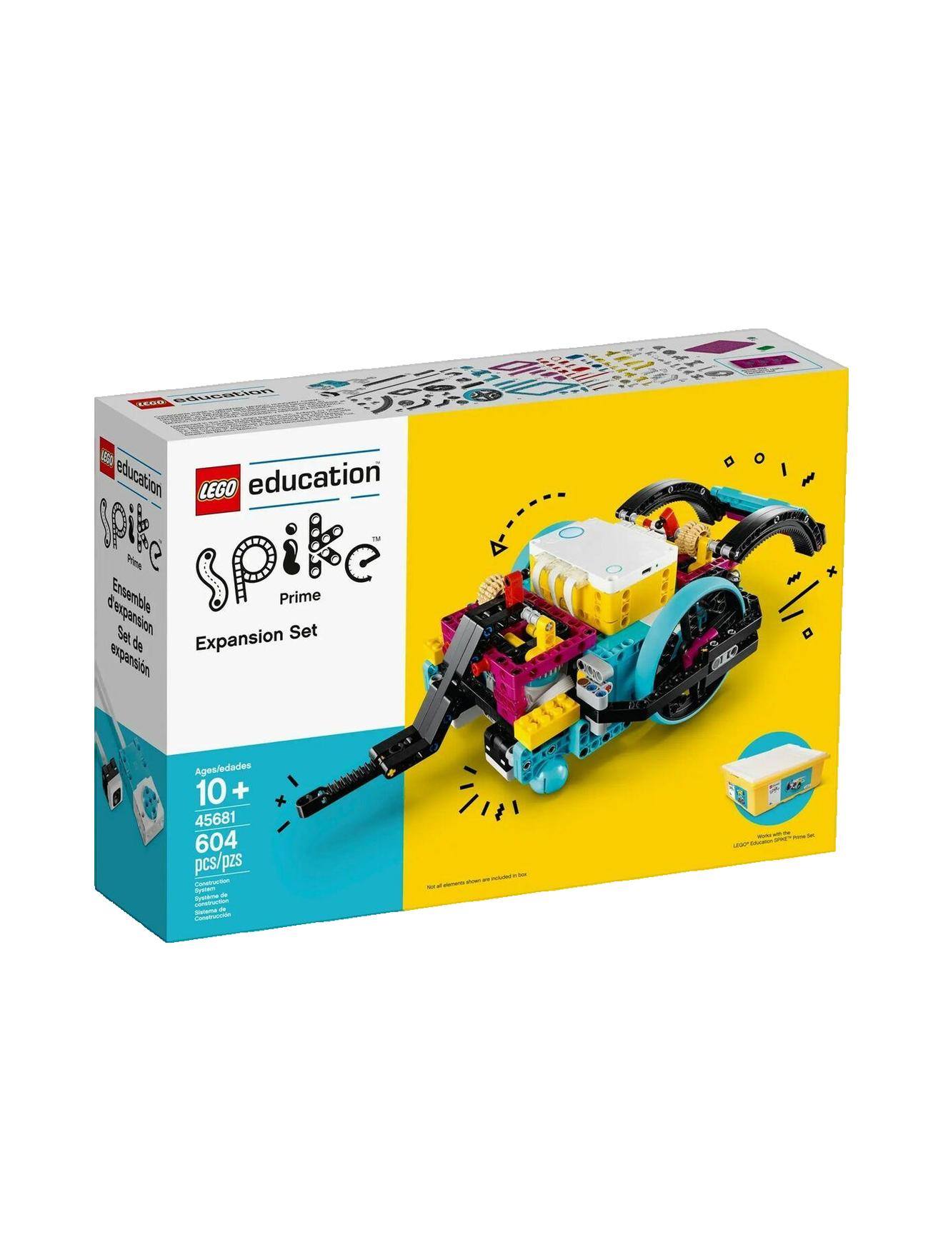 Set D'extension Lego Education Spike Prime – Ensemble De Construction Éducatif Avec Moteurs Et Capteurs – Dès 10 Ans Multicolore