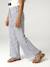 Legging large rayé en maille rayé bleu+rayé rouge 1 - vertbaudet enfant 