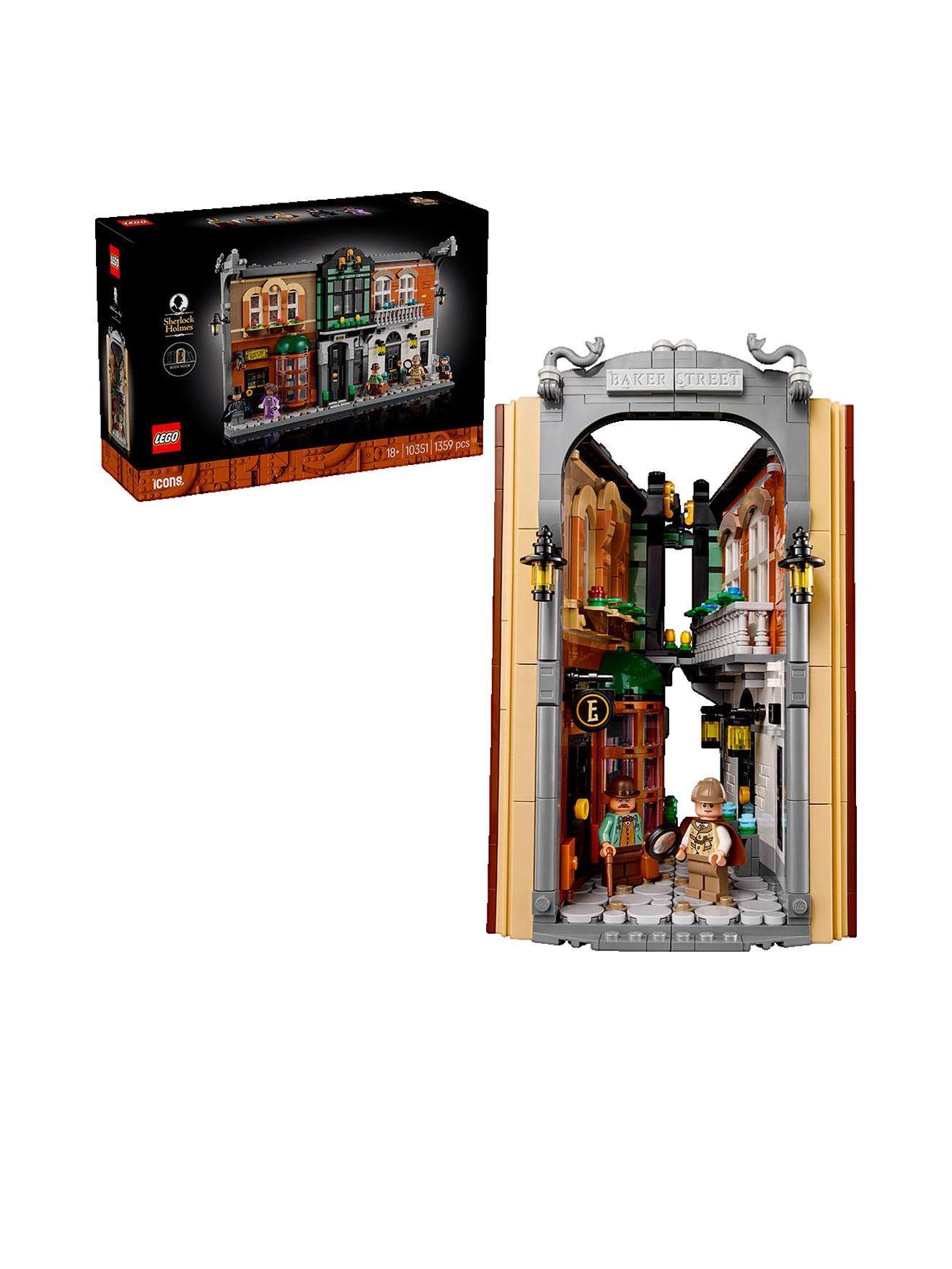 Jeu De Construction Lego Icons Sherlock Holmes: Coin Lecture Mystérieux (10351) – Modèle Détaillé Et Ludique Multicolore