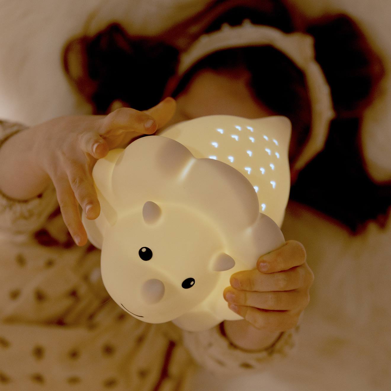 Veilleuse Projecteur Juliette (13 Cm) Sable (Atelier Pierre Junior) - Image 1