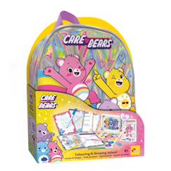 Jouet-Activités artistiques et musicales-Sac a dos ecole de dessin et de coloriage les bisounours