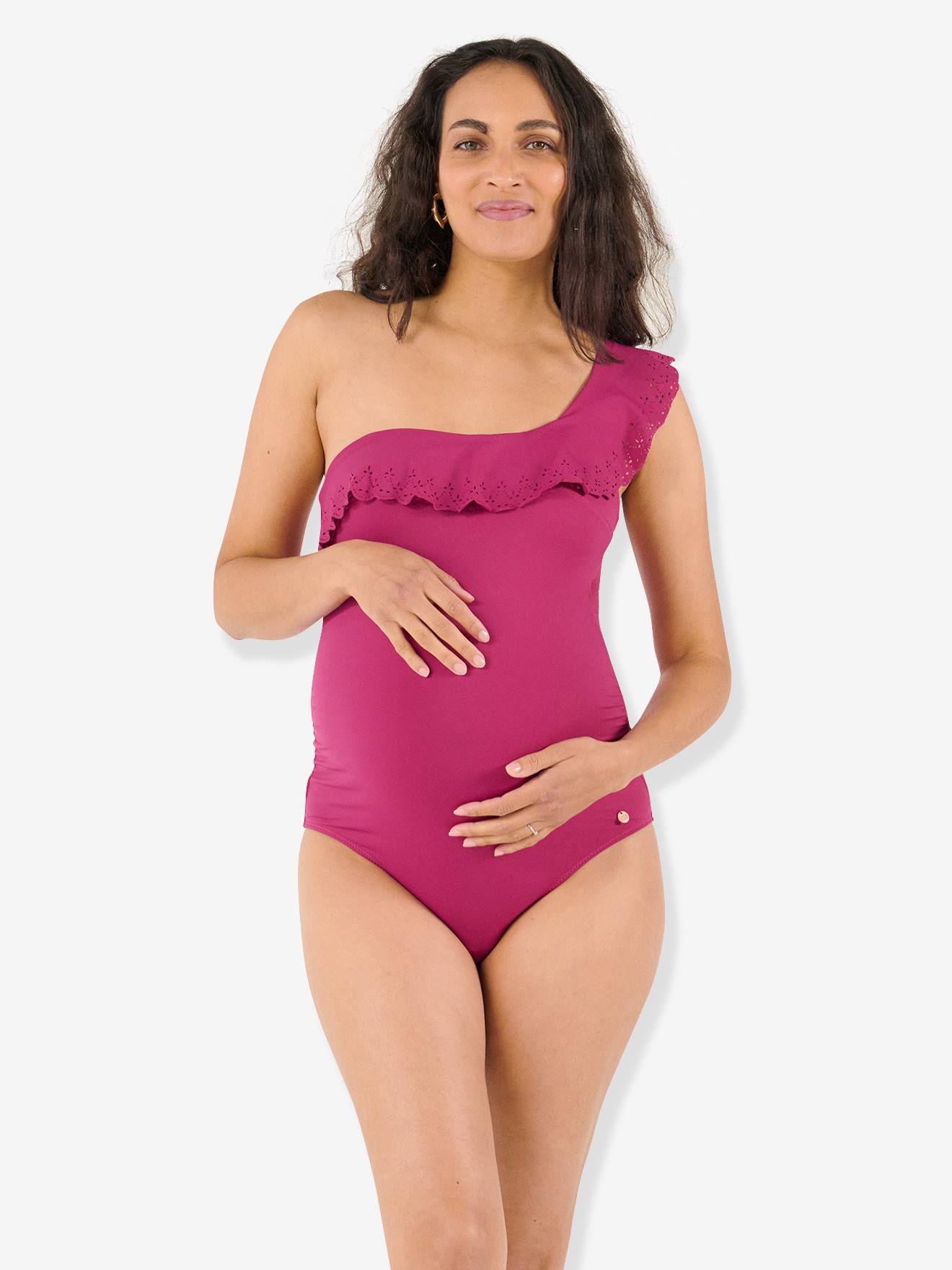 Maillot de bain de grossesse Bloom fuchsia