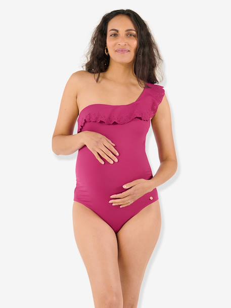 Maillot de bain de grossesse Bloom fuchsia+noir+vert 1 - vertbaudet enfant 