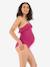 Maillot de bain de grossesse Bloom fuchsia+noir+vert 8 - vertbaudet enfant 