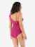 Maillot de bain de grossesse Bloom fuchsia+noir+vert 5 - vertbaudet enfant 
