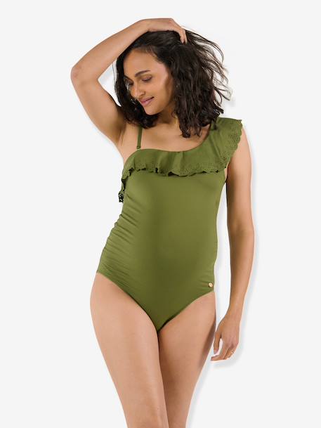 Maillot de bain de grossesse Bloom fuchsia+noir+vert 11 - vertbaudet enfant 