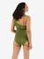 Maillot de bain de grossesse Bloom fuchsia+noir+vert 16 - vertbaudet enfant 