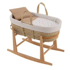 Couffin matelasse + support en bois  - vertbaudet enfant