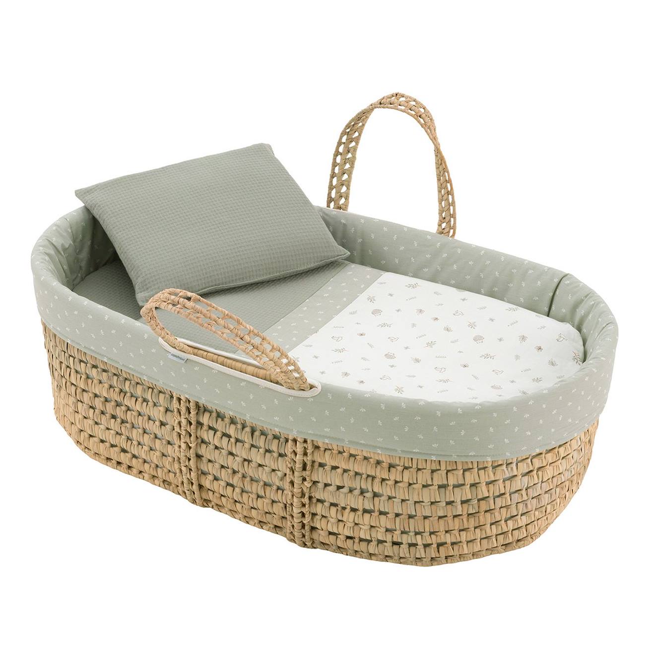 Couffin Matelasse Vert