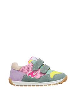Chaussures-Chaussures fille 23-38-Sneakers en cuir et tissu sammy 3 vl.