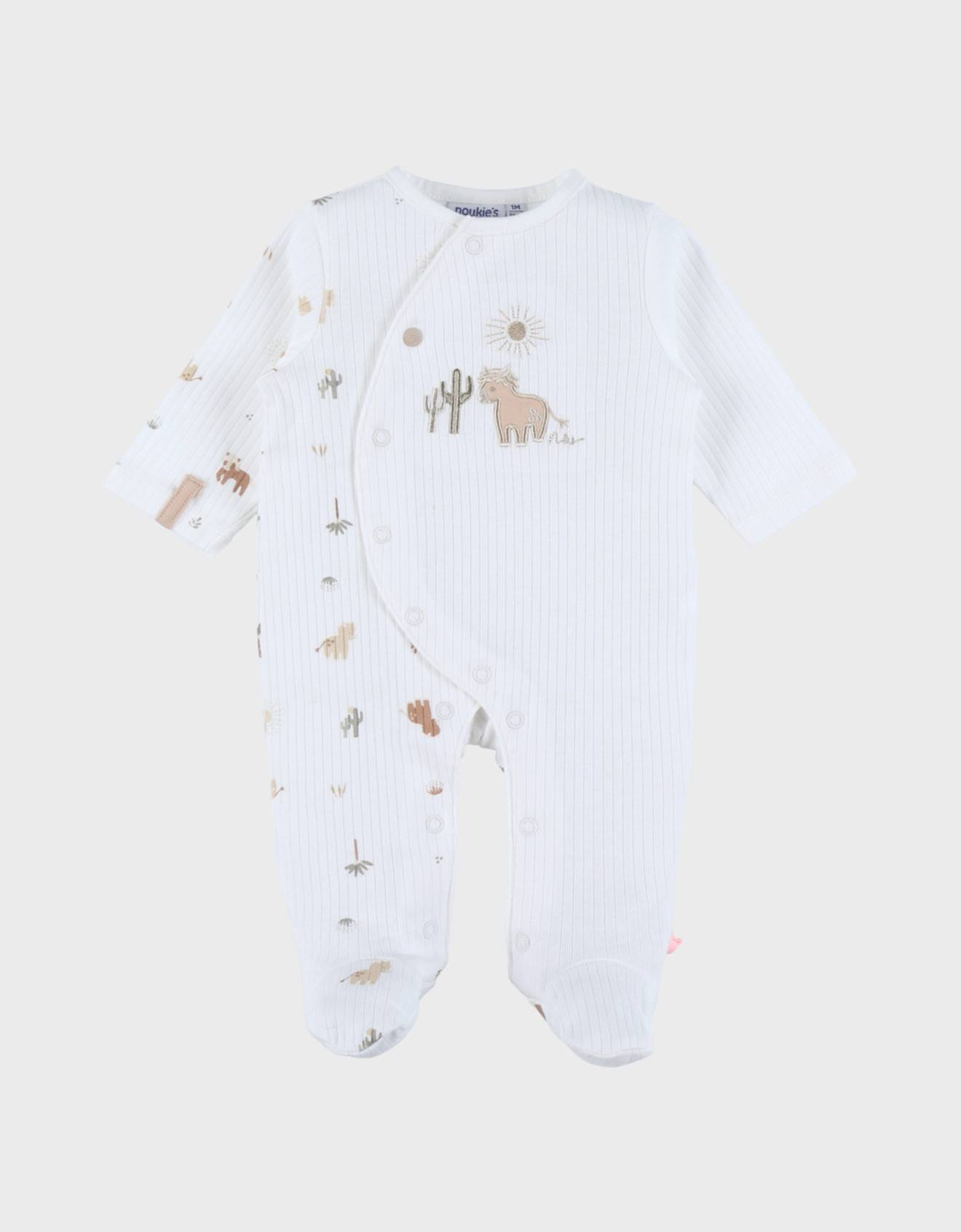 Pyjama Bb Coton Structur Blanc 28 €