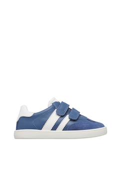 Sneakers en cuir et en daim barefoot pineo vl.  - vertbaudet enfant