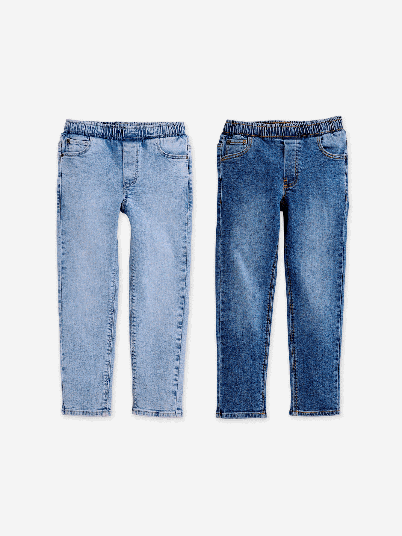 Lot 2 jeans garçon slim double stone