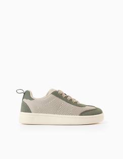 Chaussures-Chaussures garçon 23-38-Baskets avec détails en maille et lacets