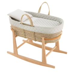 Couffin matelasse + support en bois  - vertbaudet enfant