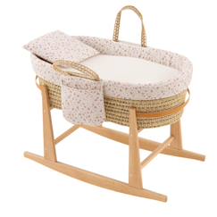 Couffin matelasse + support en bois  - vertbaudet enfant
