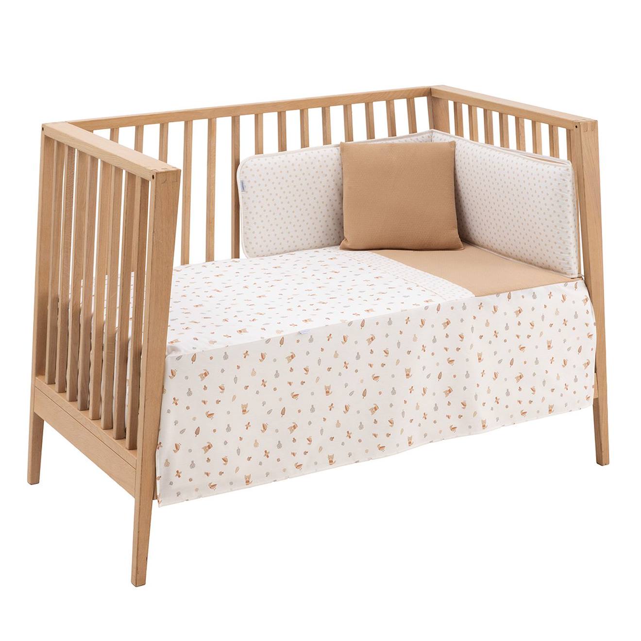 Jeu De Literie Pour Lit Bébé Beige