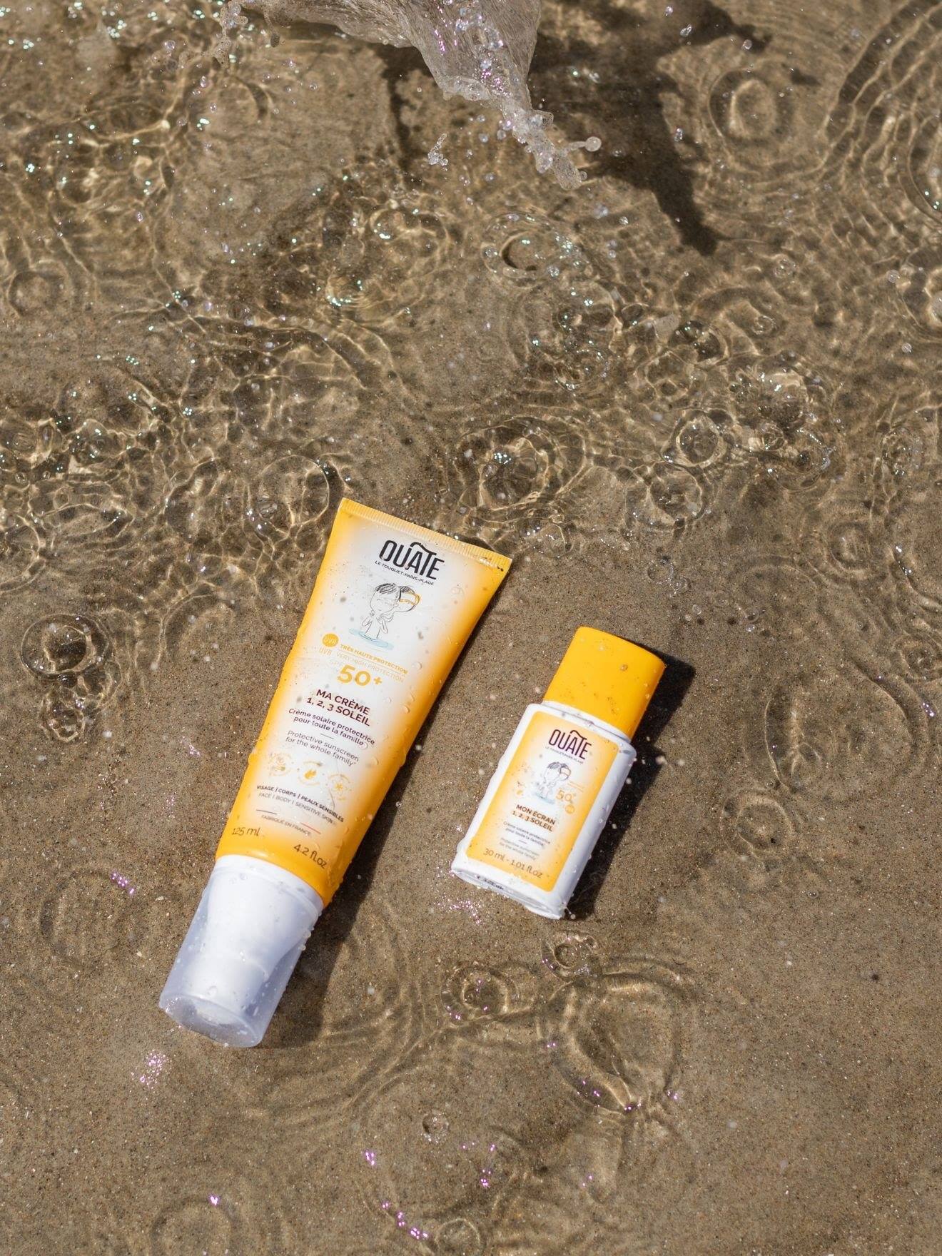 Crème Solaire Enfant Spf50+ Peau Sensible Résistante Eau Multicolore (Ouate) - Image 1