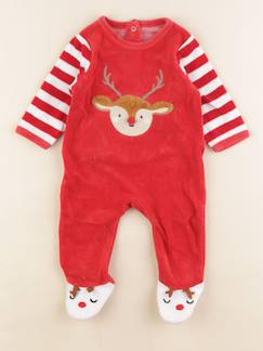Seconde main-Pyjama velours - 3 mois
