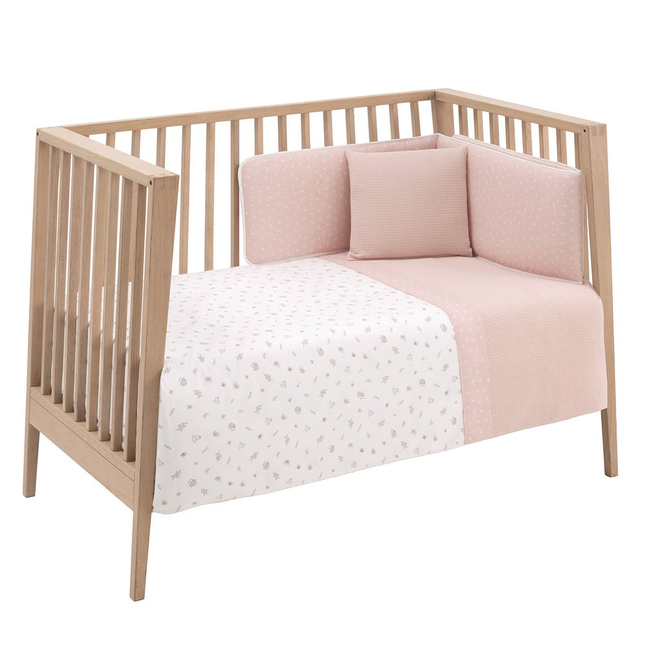 Jeu De Literie Pour Lit Bébé Rose