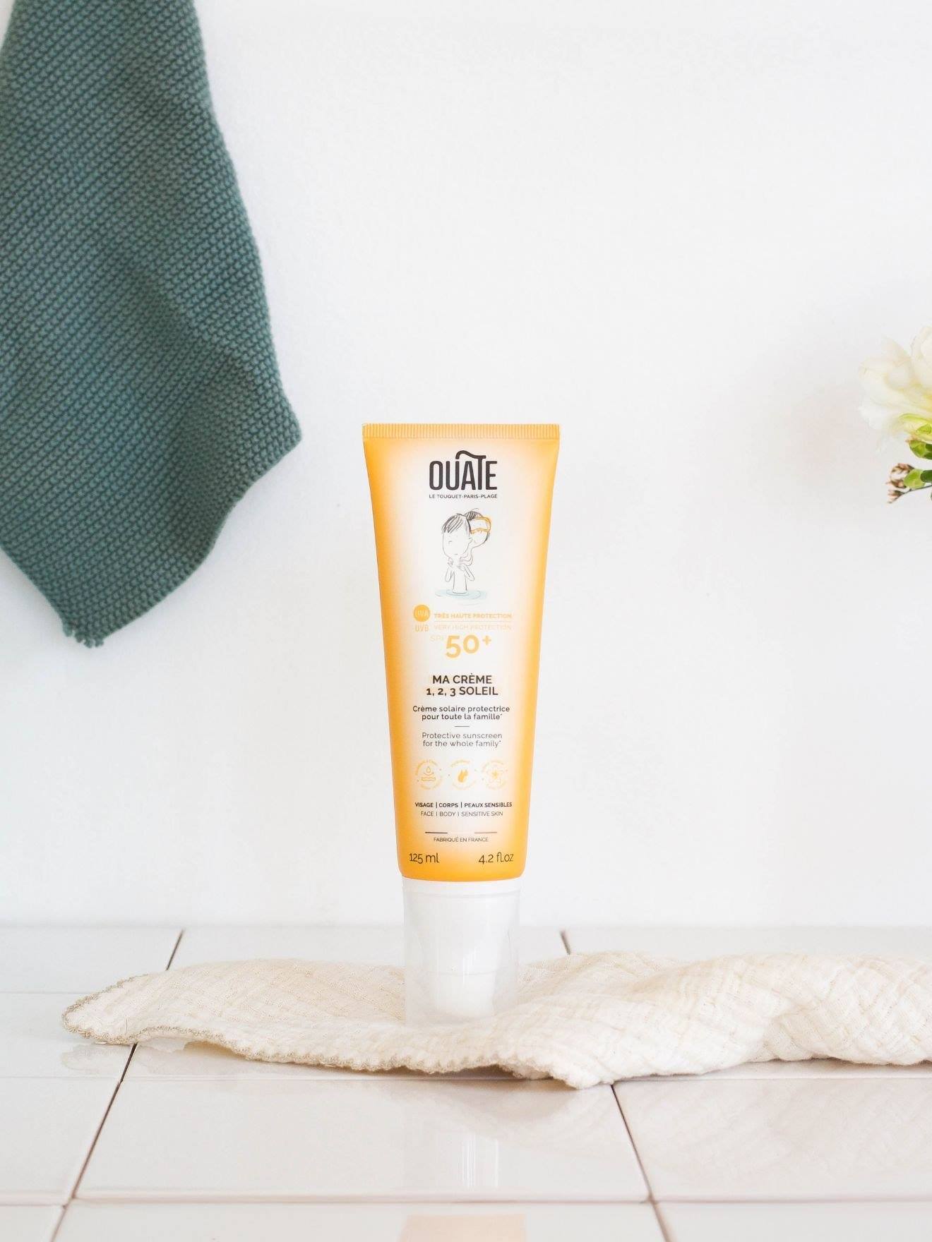 Crème Solaire Enfant Spf50+ Peau Sensible Résistante Eau Multicolore (Ouate) - Image 2