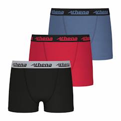 Lot de 3 boxers garçon ecopack trio choc  - vertbaudet enfant